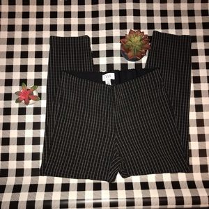 Window Pane, Black & White Dress pants